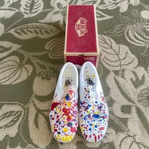 Vans Classic Slip On Customs (The Margiela) 1 of 2